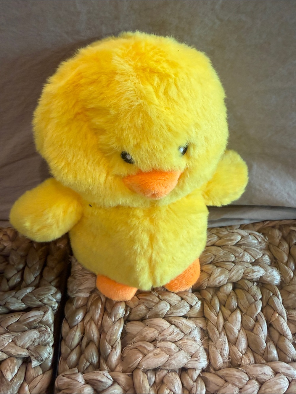 SHOP@UNIS Yellow Plush Duck Stuffed Animal